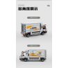 Kazi KY98270 98270 non  XE TẢI SHUAILING bộ đồ chơi xếp lắp ráp ghép mô hình City Thành Phố 285 khối