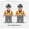 Kazi KY98270 98270 non  XE TẢI SHUAILING bộ đồ chơi xếp lắp ráp ghép mô hình City Thành Phố 285 khối