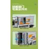Kazi KY98270 98270 non  XE TẢI SHUAILING bộ đồ chơi xếp lắp ráp ghép mô hình City Thành Phố 285 khối