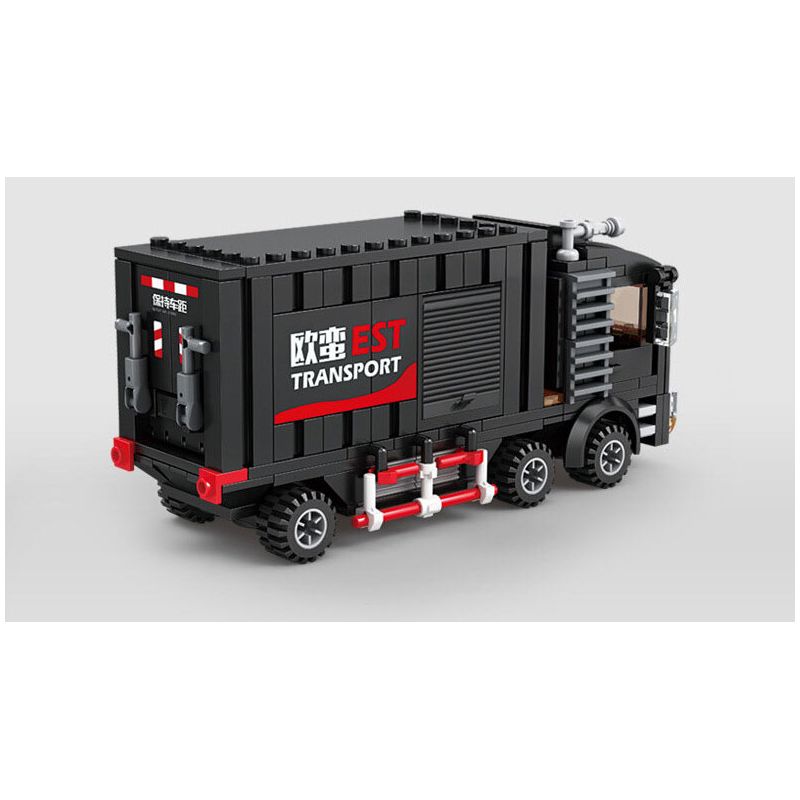 Kazi KY98269 98269 non  XE TẢI ĐÔNG LẠNH OMAN EST bộ đồ chơi xếp lắp ráp ghép mô hình City REFRIGERATED TRUCK Thành Phố 271 khối