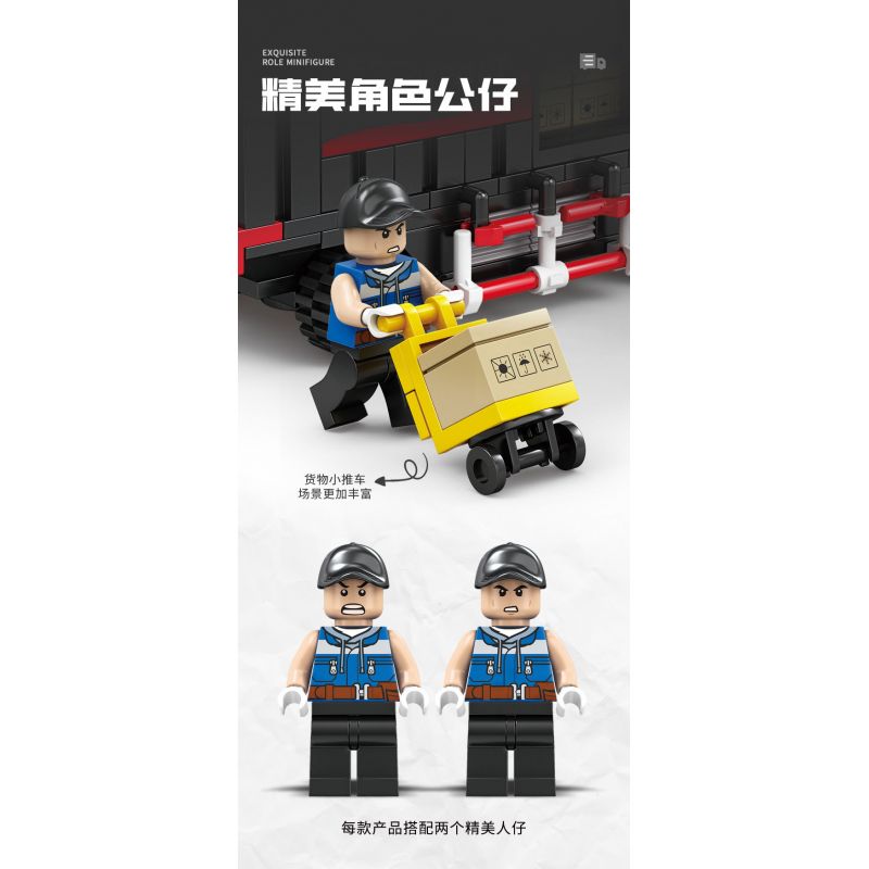 Kazi KY98269 98269 non  XE TẢI ĐÔNG LẠNH OMAN EST bộ đồ chơi xếp lắp ráp ghép mô hình City REFRIGERATED TRUCK Thành Phố 271 khối