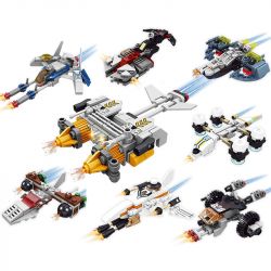 Kazi KY6631 6631 non  MÔ HÌNH VŨ TRỤ THỨ BA 8 bộ đồ chơi xếp lắp ráp ghép mô hình The Third Universe Vũ Trụ Thứ 3 1363 khối