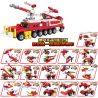Kazi KY80535 80535 non  PHÒNG CHÁY CHỮA THÀNH PHỐ 16 MẪU bộ đồ chơi xếp lắp ráp ghép mô hình