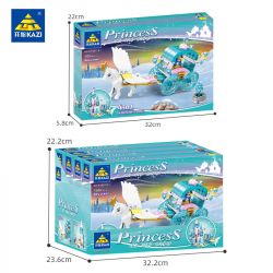 Kazi KY98719 98719 non  CÔNG CHÚA BĂNG TUYẾT 4 PHONG CÁCH bộ đồ chơi xếp lắp ráp ghép mô hình Girl Con Gái