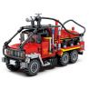 Kazi KY80541 80541 non  XE CỨU HỎA CẤP NƯỚC bộ đồ chơi xếp lắp ráp ghép mô hình City Thành Phố 432 khối