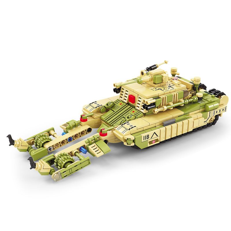 Kazi KY84122 84122 non  TRANG BỊ HIỆN ĐẠI XE BỌC THÉP RÀ PHÁ BOM MÌN BMR-3M 8 TỔ HỢP bộ đồ chơi xếp lắp ráp ghép mô hình Military Army Quân Sự Bộ Đội 1250 khối