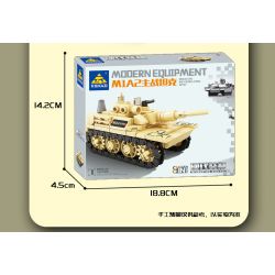 Kazi KY84122 84122 non  TRANG BỊ HIỆN ĐẠI XE BỌC THÉP RÀ PHÁ BOM MÌN BMR-3M 8 TỔ HỢP bộ đồ chơi xếp lắp ráp ghép mô hình Military Army Quân Sự Bộ Đội 1250 khối