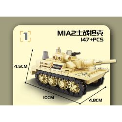 Kazi KY84122 84122 non  TRANG BỊ HIỆN ĐẠI XE BỌC THÉP RÀ PHÁ BOM MÌN BMR-3M 8 TỔ HỢP bộ đồ chơi xếp lắp ráp ghép mô hình Military Army Quân Sự Bộ Đội 1250 khối