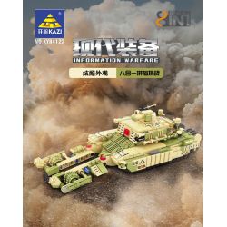 Kazi KY84122 84122 non  TRANG BỊ HIỆN ĐẠI XE BỌC THÉP RÀ PHÁ BOM MÌN BMR-3M 8 TỔ HỢP bộ đồ chơi xếp lắp ráp ghép mô hình Military Army Quân Sự Bộ Đội 1250 khối