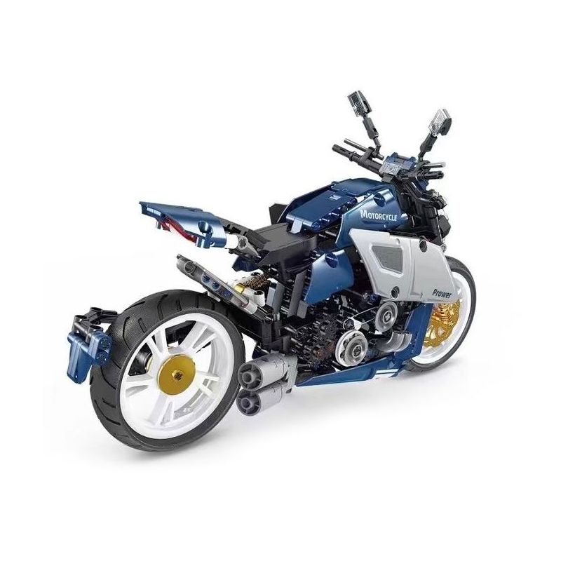 GBL KY1101 1101 non  XE MÔ TÔ QUỶ DUCA bộ đồ chơi xếp lắp ráp ghép mô hình  Kỹ Thuật Công Nghệ Cao Mô Hình Phương Tiện 614 khối