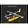 JIESTAR 58007 non  MÁY BAY HẠNG NHẸ ĐA NĂNG CÁNH QUẠT MỘT ĐỘNG CƠ CESSNA 208 bộ đồ chơi xếp lắp ráp ghép mô hình  Kỹ Thuật Công Nghệ Cao Mô Hình Phương Tiện 738 khối