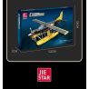 JIESTAR 58007 non  MÁY BAY HẠNG NHẸ ĐA NĂNG CÁNH QUẠT MỘT ĐỘNG CƠ CESSNA 208 bộ đồ chơi xếp lắp ráp ghép mô hình  Kỹ Thuật Công Nghệ Cao Mô Hình Phương Tiện 738 khối