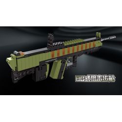 JIESTAR 92409 non  GUNFIRE GLORY SÚNG TRƯỜNG TẬP HỢP LOẠI 88 12 TỔ bộ đồ chơi xếp lắp ráp ghép mô hình 441 khối