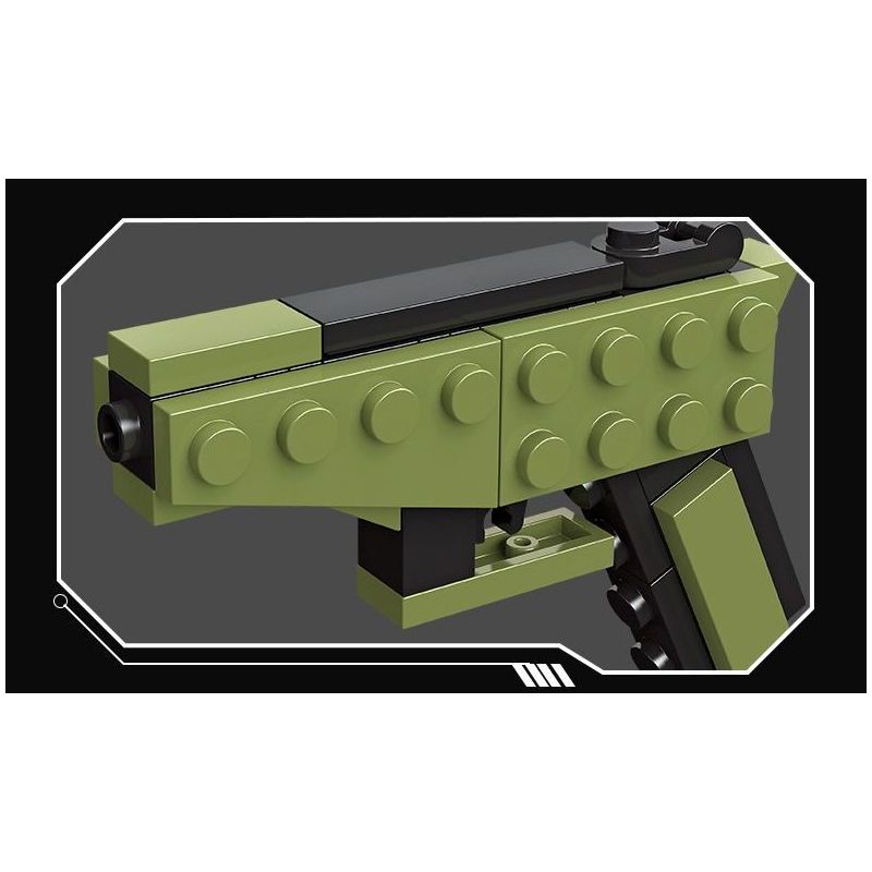 JIESTAR 92409 non  GUNFIRE GLORY SÚNG TRƯỜNG TẬP HỢP LOẠI 88 12 TỔ bộ đồ chơi xếp lắp ráp ghép mô hình 441 khối