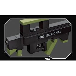 JIESTAR 92409 non  GUNFIRE GLORY SÚNG TRƯỜNG TẬP HỢP LOẠI 88 12 TỔ bộ đồ chơi xếp lắp ráp ghép mô hình 441 khối