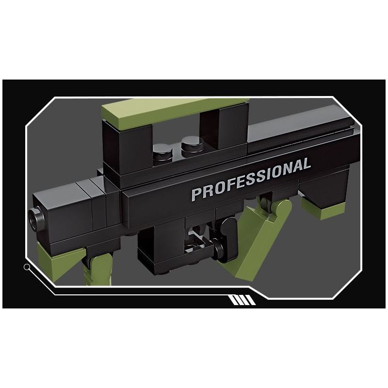 JIESTAR 92409 non  GUNFIRE GLORY SÚNG TRƯỜNG TẬP HỢP LOẠI 88 12 TỔ bộ đồ chơi xếp lắp ráp ghép mô hình 441 khối