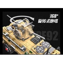 JIESTAR 61060 non  XE CHIẾN ĐẤU BỘ BINH KIỂU 92 bộ đồ chơi xếp lắp ráp ghép mô hình Military Army TYPE 92 INFANTRY FIGHTING VEHICLE Quân Sự Bộ Đội 336 khối