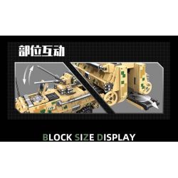 JIESTAR 61060 non  XE CHIẾN ĐẤU BỘ BINH KIỂU 92 bộ đồ chơi xếp lắp ráp ghép mô hình Military Army TYPE 92 INFANTRY FIGHTING VEHICLE Quân Sự Bộ Đội 336 khối