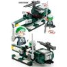 GUDI 8206 non  MOTO BAY bộ đồ chơi xếp lắp ráp ghép mô hình Earth Border Biến Giới Trái Đất 88 khối