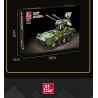 JIESTAR 61062 non  PHÁO PHÒNG KHÔNG ĐÔI 35 TYPE 09 bộ đồ chơi xếp lắp ráp ghép mô hình Military Army 09 35MM TRACKED SELF-PROPELLED ARILERY Quân Sự Bộ Đội 358 khối