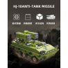 JIESTAR 61061 non  TÊN LỬA CHỐNG TĂNG RED ARROW 10 bộ đồ chơi xếp lắp ráp ghép mô hình Military Army HJ-10 ANTI-TANK MISSILE Quân Sự Bộ Đội 357 khối