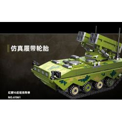 JIESTAR 61061 non  TÊN LỬA CHỐNG TĂNG RED ARROW 10 bộ đồ chơi xếp lắp ráp ghép mô hình Military Army HJ-10 ANTI-TANK MISSILE Quân Sự Bộ Đội 357 khối