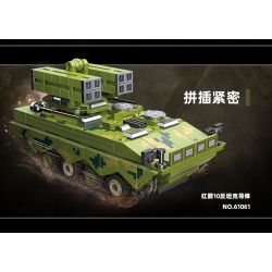 JIESTAR 61061 non  TÊN LỬA CHỐNG TĂNG RED ARROW 10 bộ đồ chơi xếp lắp ráp ghép mô hình Military Army HJ-10 ANTI-TANK MISSILE Quân Sự Bộ Đội 357 khối