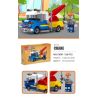 JIESTAR 51014 non  PHƯƠNG TIỆN XÂY DỰNG UNIVERSAL CITY CẦN CẨU bộ đồ chơi xếp lắp ráp ghép mô hình MACHINESHOP TRUCK CRANE Thành Phố 128 khối