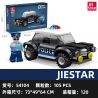 JIESTAR 54104 non  THÀNH PHỐ VŨ TRỤ XE CẢNH SÁT bộ đồ chơi xếp lắp ráp ghép mô hình City GLOBAL CITY POLICE CAR 105 khối