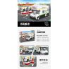 JIESTAR 55005 non  THÀNH PHỐ TOÀN CẦU CAMPERVAN bộ đồ chơi xếp lắp ráp ghép mô hình City GLOBAL CITY CAMPERS 337 khối