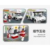 JIESTAR 55005 non  THÀNH PHỐ TOÀN CẦU CAMPERVAN bộ đồ chơi xếp lắp ráp ghép mô hình City GLOBAL CITY CAMPERS 337 khối
