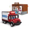 JIESTAR 55004 non  THÀNH PHỐ TOÀN CẦU XE TẢI bộ đồ chơi xếp lắp ráp ghép mô hình City GLOBAL CITY TRUCKS 325 khối