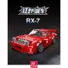 JIESTAR 92331 non  ĐUA XE NHỰA ĐƯỜNG MAZDA RX-7 bộ đồ chơi xếp lắp ráp ghép mô hình Racers Đua Tốc Độ 252 khối