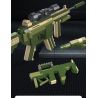 JIESTAR 92408 non  SÚNG TRƯỜNG M416 TỔ HỢP tỷ lệ 1:14 bộ đồ chơi xếp lắp ráp ghép mô hình Gun 661 khối