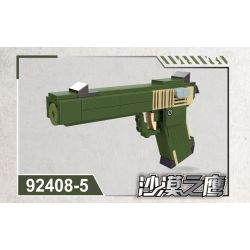 JIESTAR 92408 non  SÚNG TRƯỜNG M416 TỔ HỢP tỷ lệ 1:14 bộ đồ chơi xếp lắp ráp ghép mô hình Gun 661 khối