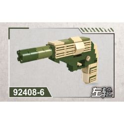 JIESTAR 92408 non  SÚNG TRƯỜNG M416 TỔ HỢP tỷ lệ 1:14 bộ đồ chơi xếp lắp ráp ghép mô hình Gun 661 khối