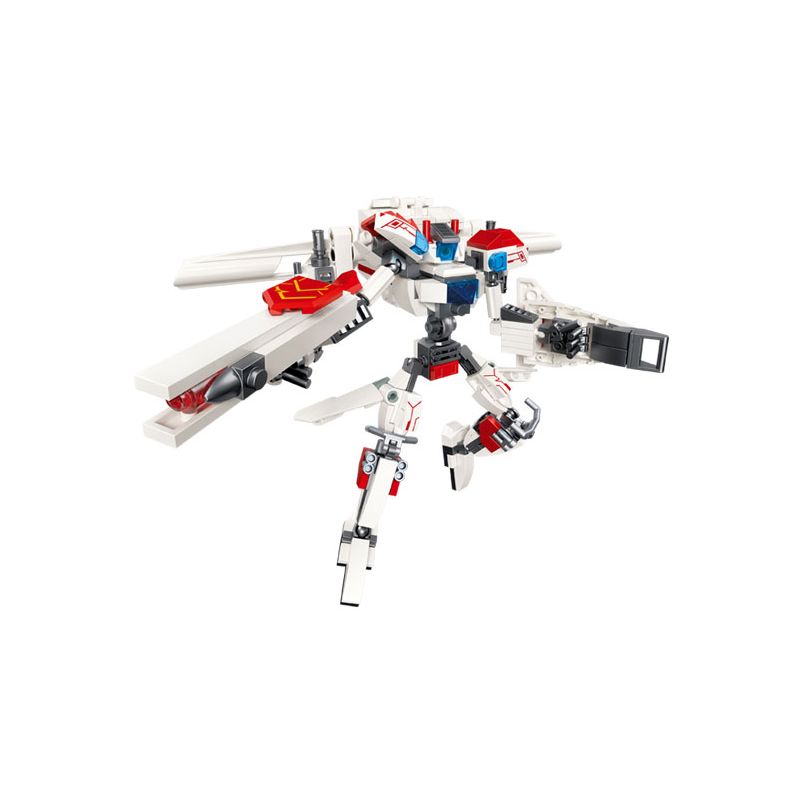JIESTAR 67013 non  BÌNH MINH BẤT TẬN CORONA MECHA bộ đồ chơi xếp lắp ráp ghép mô hình 266 khối