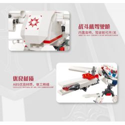 JIESTAR 67013 non  BÌNH MINH BẤT TẬN CORONA MECHA bộ đồ chơi xếp lắp ráp ghép mô hình 266 khối