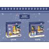 INBRIXX 890404 non  RILAKKUMA DU HÀNH TRONG KHÔNG GIAN bộ đồ chơi xếp lắp ráp ghép mô hình