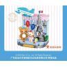 INBRIXX 890403 non  RILAKKUMA CHUYẾN DU LỊCH NƯỚC PHÁP LÃNG MẠN bộ đồ chơi xếp lắp ráp ghép mô hình