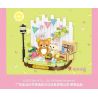 INBRIXX 890402 non  RILAKKUMA CHUYẾN DÃ NGOẠI VUI VẺ bộ đồ chơi xếp lắp ráp ghép mô hình RILAKKUMA HAPPY HOLIDAY PICNIC