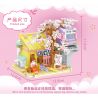 WELEMAGINATION 2135 non  HOA ANH ĐÀO ĐƯỜNG SẮT CAO TỐC bộ đồ chơi xếp lắp ráp ghép mô hình Girl CHERRY BLOSSOM SEASON Con Gái 596 khối