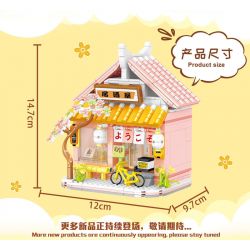 WELEMAGINATION 2134 non  IZAKAYA bộ đồ chơi xếp lắp ráp ghép mô hình Girl THE PUB Con Gái 601 khối