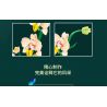 WELEMAGINATION 2139 non  HOA LAN VÀNG THƠM bộ đồ chơi xếp lắp ráp ghép mô hình Flowers ORCHIDS ELEGANT 606 khối