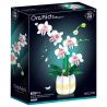 WELEMAGINATION 2138 non  LAN TẤN QUÝ PHU bộ đồ chơi xếp lắp ráp ghép mô hình Flowers ORCHIDS ELEGANT Hoa 616 khối