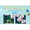 WELEMAGINATION 2138 non  LAN TẤN QUÝ PHU bộ đồ chơi xếp lắp ráp ghép mô hình Flowers ORCHIDS ELEGANT Hoa 616 khối