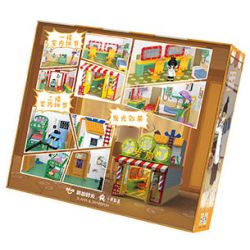 BALODY 21109 non  SÁT THỦ WU LIUQI TIỆM TÓC DA BẢO ĐỊNH bộ đồ chơi xếp lắp ráp ghép mô hình Movie & Game Phim Và Trò Chơi 2324 khối