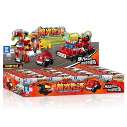 ZHEGAO QL0211 0211 non  HỎA TIÊN PHONG LỆNH 16 TỔ HỢP bộ đồ chơi xếp lắp ráp ghép mô hình Creator Sáng Tạo