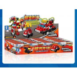 ZHEGAO QL0211 0211 non  HỎA TIÊN PHONG LỆNH 16 TỔ HỢP bộ đồ chơi xếp lắp ráp ghép mô hình Creator Sáng Tạo