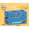 WOMA C0328 0328 non  TÀU THÀNH PHỐ 16 TỔ HỢP bộ đồ chơi xếp lắp ráp ghép mô hình Creator URBAN TRAIN Sáng Tạo 710 khối